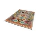 Wolle Kelim Teppich Chobi 145x204 handgewebter afghanischer Kilim