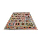 Wolle Kelim Teppich Chobi 166x250 handgewebter afghanischer Kilim
