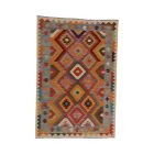 Handgewebter Kelim Chobi 166x247 afghanische Wolle Kilim Teppich