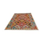 Handgewebter Kelim Chobi 166x247 afghanische Wolle Kilim Teppich