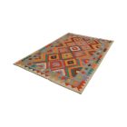 Handgewebter Kelim Chobi 166x247 afghanische Wolle Kilim Teppich
