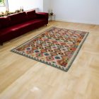 Chobi Kelim Teppich 179x256 Handgewebte Wolle Kilim