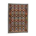Chobi Kelim Teppich 179x256 Handgewebte Wolle Kilim