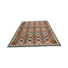 Chobi Kelim Teppich 179x256 Handgewebte Wolle Kilim