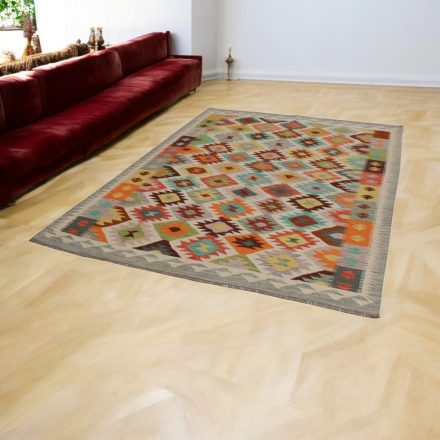 Kelim teppich Chobi 181x246 Afghanischer handgewebter Kilim