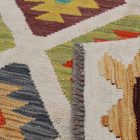 Chobi Kelim Teppich 171x242 Handgewebte Wolle Kilim
