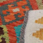 Wolle Kelim Teppich Chobi 207x299 handgewebter afghanischer Kilim