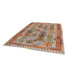 Ethnischer Kilim Chobi 200x300 handgemachter Kelim teppich