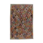 Afghanischer Kelim Chobi 201x304 handgewebter Kilim Teppich