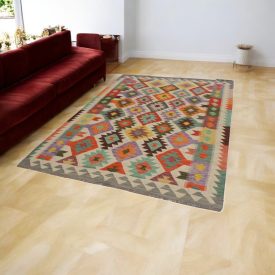 Ethnischer Kilim Chobi 175x247 handgemachter Kelim teppich