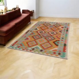 Afghanischer Kelim Chobi 165x253 handgewebter Kilim Teppich