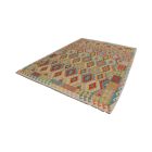 Afghanischer Kelim Teppich Chobi 205x303 ethnischer handgewebter Kilim
