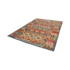 Wolle Kelim Teppich Chobi 198x296 handgewebter afghanischer Kilim