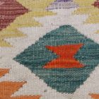 Wolle Kelim Teppich Chobi 198x296 handgewebter afghanischer Kilim