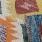 Wolle Kelim Teppich Chobi 198x296 handgewebter afghanischer Kilim