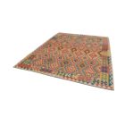 Handgewebter Kelim Chobi 202x286 afghanische Wolle Kilim Teppich