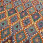 Ethnischer Kilim Chobi 202x295 handgemachter Kelim teppich