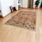 Wolle Kelim Teppich Chobi 189x293 handgewebter afghanischer Kilim