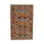 Wolle Kelim Teppich Chobi 189x293 handgewebter afghanischer Kilim