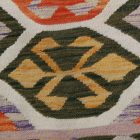 Wolle Kelim Teppich Chobi 189x293 handgewebter afghanischer Kilim