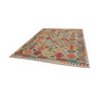 Afghanischer Kelim Teppich Chobi 210x295 ethnischer handgewebter Kilim