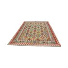 Handgewebter Kelim Chobi 196x296 afghanische Wolle Kilim Teppich
