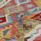 Wolle Kelim Teppich Chobi 206x289 handgewebter afghanischer Kilim