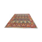 Chobi Kelim Teppich 210x294 Handgewebte Wolle Kelim