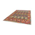 Chobi Kelim Teppich 210x294 Handgewebte Wolle Kelim
