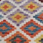 Chobi Kelim Teppich 210x294 Handgewebte Wolle Kelim