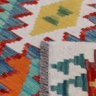 Chobi Kelim Teppich 210x294 Handgewebte Wolle Kelim