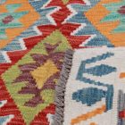 Handgewebter Kelim Chobi 204x293 afghanische Wolle Kilim Teppich