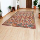 Maimana Kelim Teppich 208x298 afghanischer handgewebter Kilim