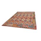 Maimana Kelim Teppich 208x298 afghanischer handgewebter Kilim