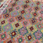 Handgewebter Kelim Chobi 202x291 afghanische Wolle Kilim Teppich