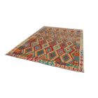 Ethnischer Kilim Chobi 200x296 handgemachter Kelim teppich