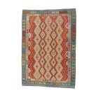 Kelim teppich Chobi 206x292 Afghanischer handgewebter Kilim