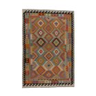 Afghanischer Kelim Chobi 205x301 handgewebter Kilim Teppich