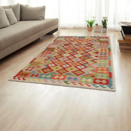 Kelim teppich Chobi 198x301 Afghanischer handgewebter Kilim