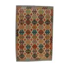Ethnischer Kilim Chobi 206x304 handgemachter Kelim teppich