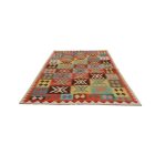 Maimana Kelim Teppich 196x297 afghanischer handgewebter Kilim
