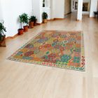 Afghanischer Kelim Chobi 205x295 handgewebter Kilim Teppich