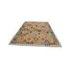 Afghanischer Kelim Teppich Chobi 205x297 ethnischer handgewebter Kilim