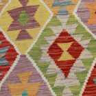 Afghanischer Kelim Teppich Chobi 205x297 ethnischer handgewebter Kilim