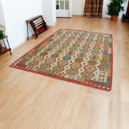 Kelim teppich Chobi 203x297 Afghanischer handgewebter Kilim