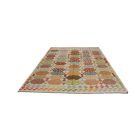 Handgewebter Kelim Chobi 212x294 afghanische Wolle Kilim Teppich
