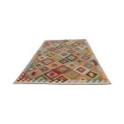 Maimana Kelim Teppich 196x304 afghanischer handgewebter Kilim