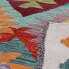Maimana Kelim Teppich 196x304 afghanischer handgewebter Kilim