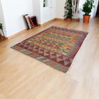 Afghanischer Kelim Chobi 194x299 handgewebter Kilim Teppich