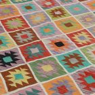 Ethnischer Kilim Chobi 195x303 handgemachter Kelim teppich